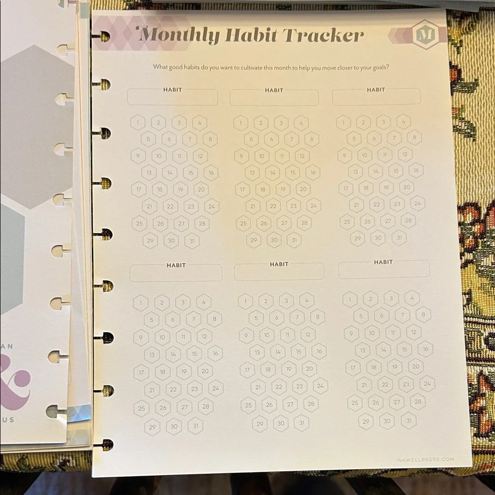 Discbound 7x9 Mega Planner Bundle set of Planner Inserts